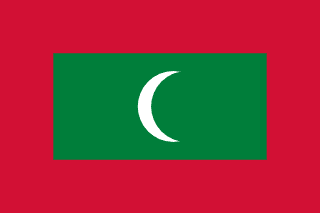 Flag of the Maldives