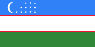 Flag of Uzbekistan